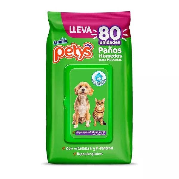 Pañitos Humedos Petys