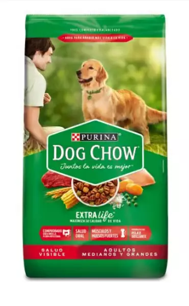 Dog Chow Adulto Raza Mediana Y Grande X 2kg