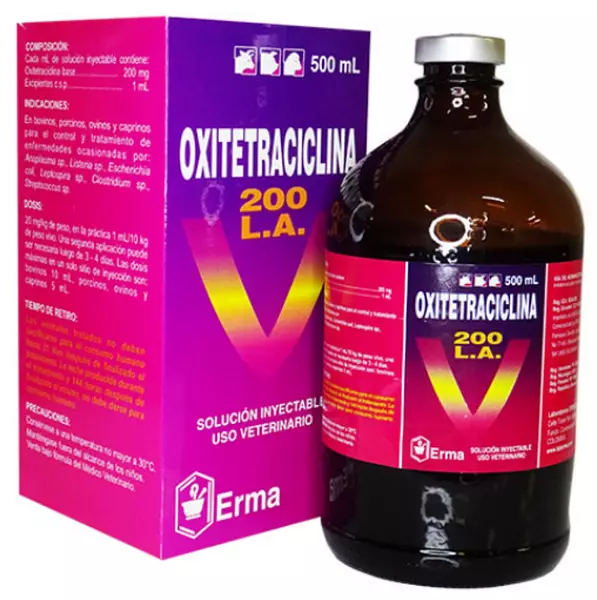 Oxitetraciclina La 200 X 500ml