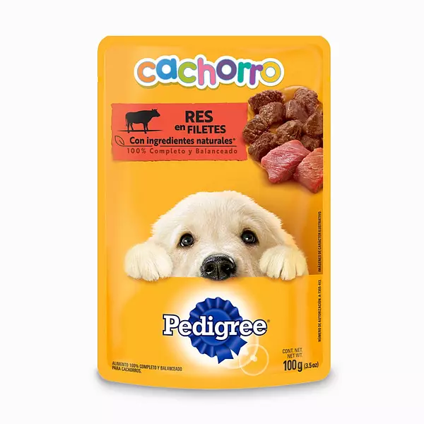 Pedigree Pouche Cachorro De Res En Filetes