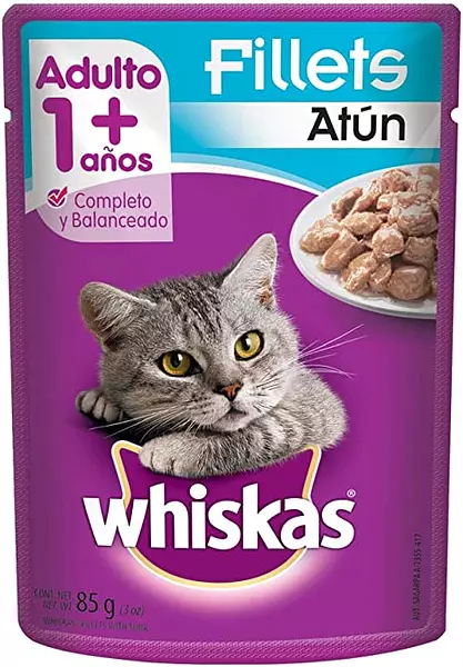 Whiskas Pouche De Atún Para Gato Adulto 1 +Años