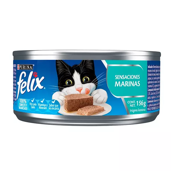 Felix Comida Húmeda En Lata Sensaciones Marianas