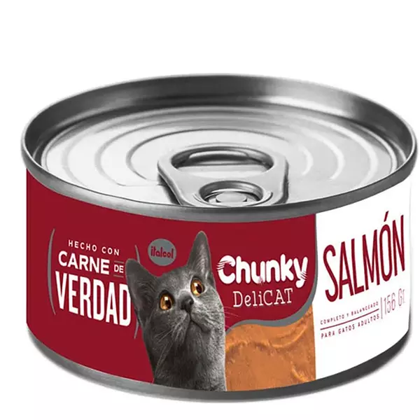 Chunky Delicat Comida Húmeda En Lata Sabor A Salmón